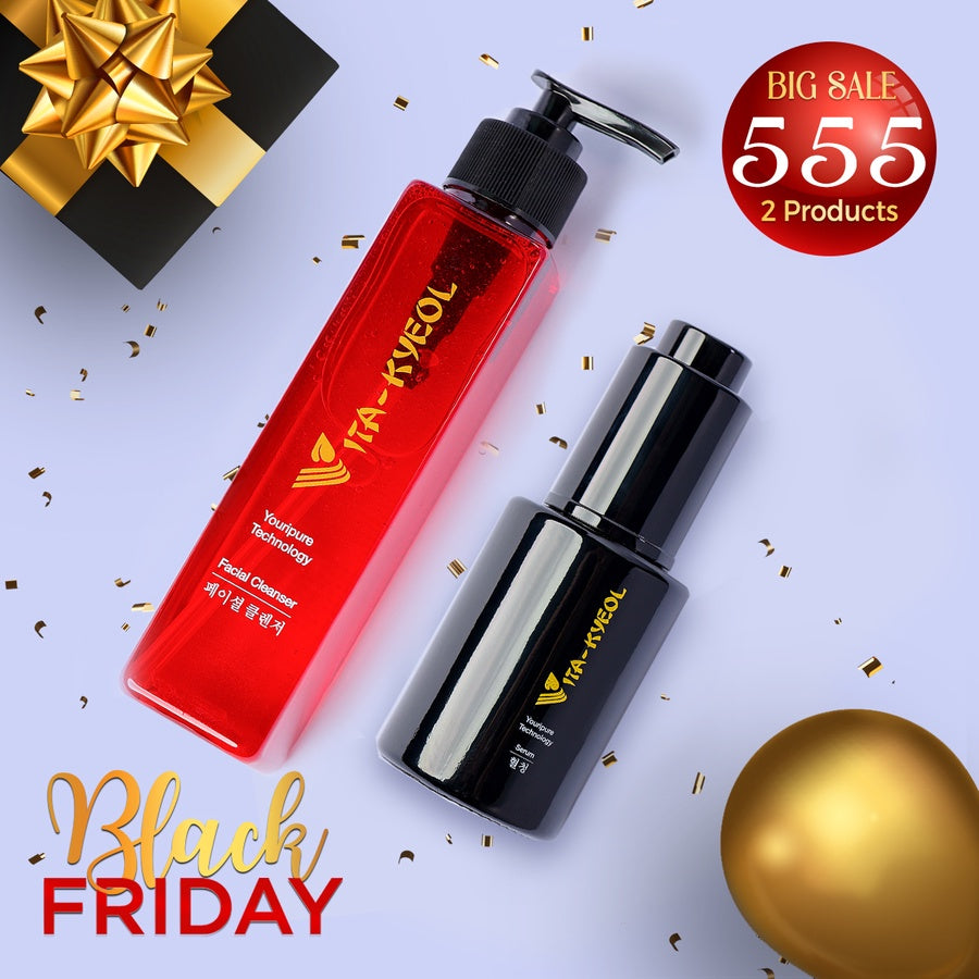 عرض (غسول +سيروم)