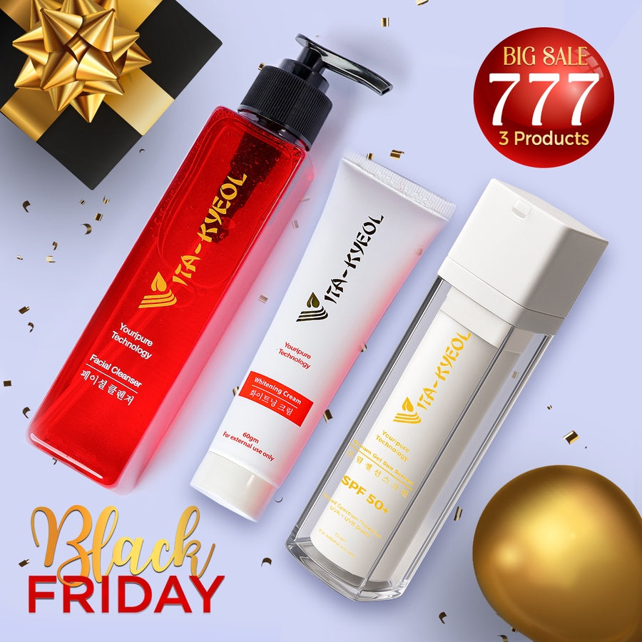 (عرض (غسول + تفتيح+ صن سكرين