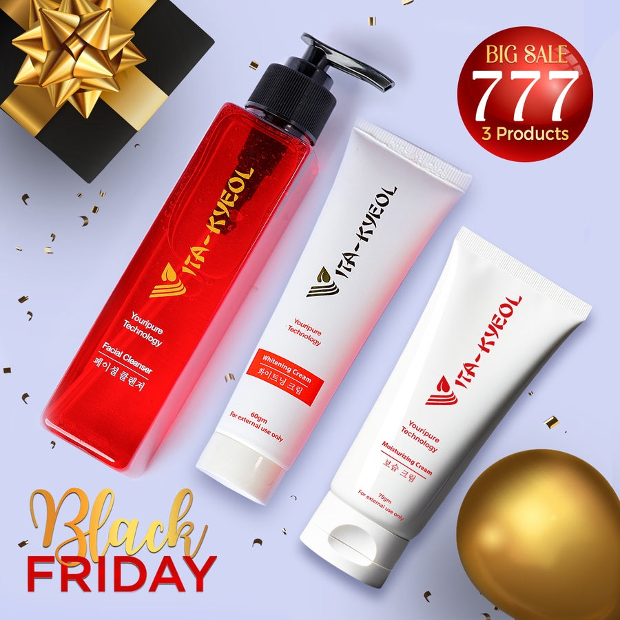 عرض (الغسول + المرطب + التفتيح )