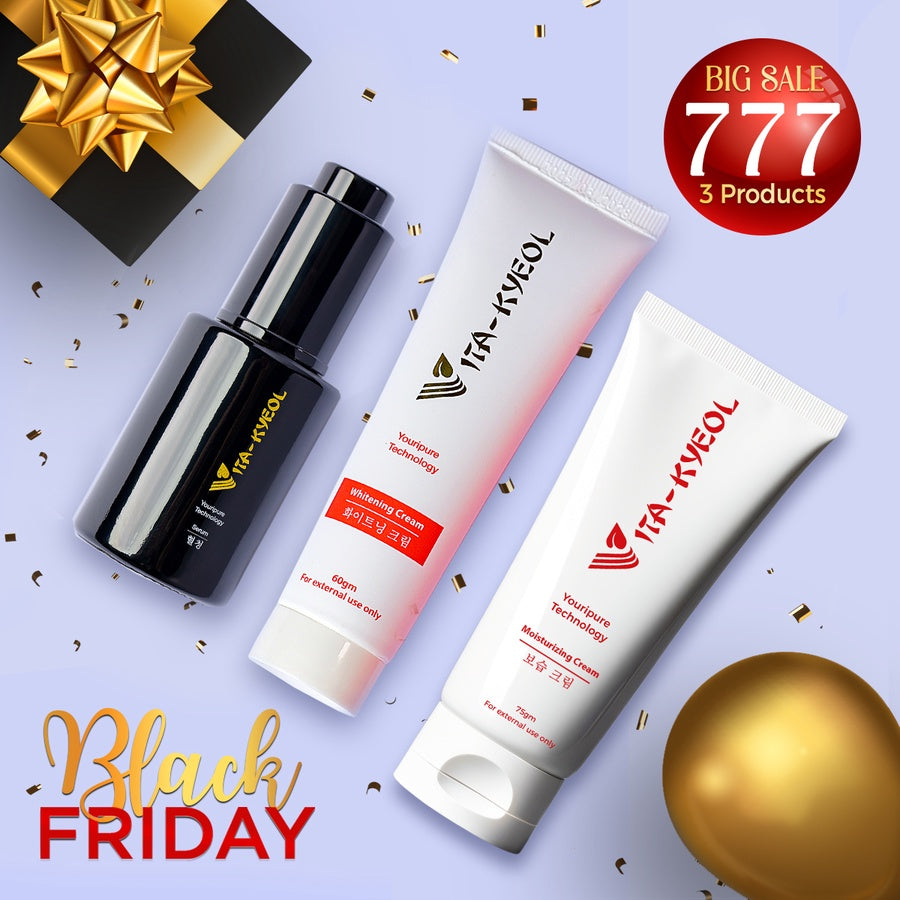 عرض (السيروم + المرطب + التفتيح )